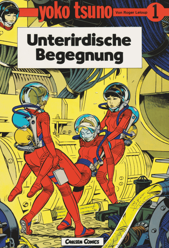 Yoko Tsuno Softcover (Deutsch) - Beispielfoto